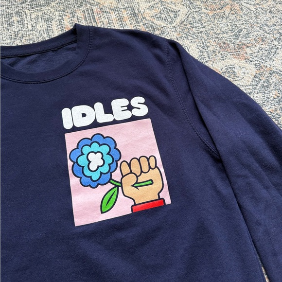 IDLES Band Navy Sweatshirt - Picture 4 of 5